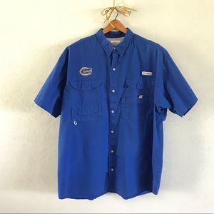 Columbia Men's Collegiate PFG Short Sleeve Shirt